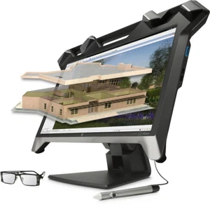 HP Bildschirm nur die 3D-ZVR-Virtual-Reality-Anzeigeeinheit (ohne Stand und zube - Bild 1 von 1