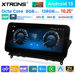 Android 14 8-Core 8+128G Car Play 4G GPS Stereo For Mercedes-Benz C-W204 2007-10 - Picture 1 of 16