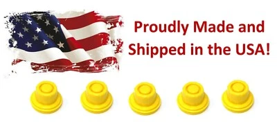 5 PK JSP Replacement Yellow Gas Can Spout Cap Top For Blitz 900094 900092 900302 - Image 1 of 4