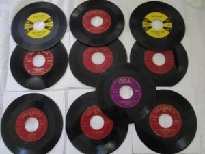 The Four Lads Lot of (9) 45 RPM Records - Picture 1 of 11
