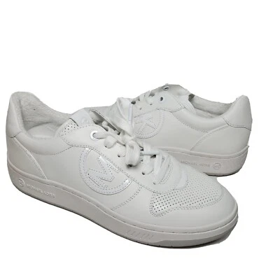 Michael Kors women sneakers Gertie Leather Low Top Sneakers White Size 9.5 new - Image 1 of 4