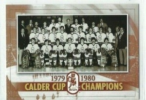 2005-06 Hershey Bears (AHL) 1979-80 Calder Cup Champions card
