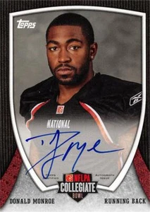 Donald Monroe autographed Football Card (Texas) 2013 Topps Collegiate Bowl #2 - Picture 1 of 1