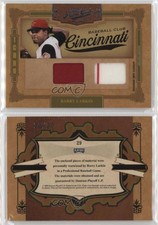 2008 Playoff Prime Cuts Icons Combo Materials /20 Barry Larkin #29 HOF
