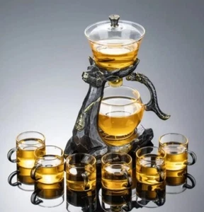 Kreative Teekanne Hirsch Sockel Kung Fu Teeservice Wohndeko Zubehör Teezeremonie Neu - Bild 1 von 4