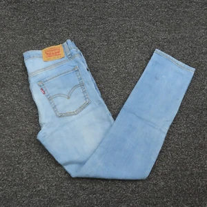 Levis 510 Jeans Boys Size 16 Blue Skinny Denim Stretch Medium Wash Boys - Picture 1 of 11