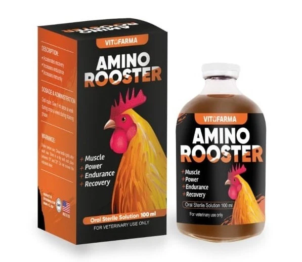 VitofarmaAmino Rooster 50 ml | aminacidos Pollos/Gallos 2026 - Image 1 of 1