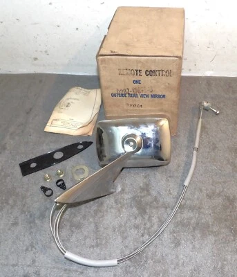 Ford Gran Torino Sport Ranchero 1972-1976 NOS LH KIT DE ESPEJO RETROVISOR PUERTA CONTROL REMOTO Foto 1 de 4