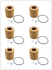 6x Engine Oil Filter For BMW HU816x 11 42 7 541 827 11427541827 HU816x - Picture 1 of 7