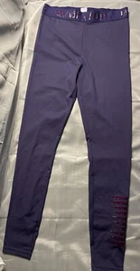 Savage x Fenty Forever Savage Leggings Purple Logo Size Medium - Foto 1 di 4