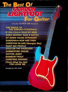 Gordon Lightfoot The Best Of Guitar Tab Piano Sheet Music Songbook - Picture 1 of 6