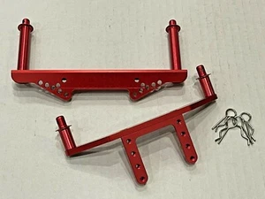 Aluminum Body Mounts w/ Body Posts for Traxxas Stampede 2wd VXL XL5 Red  - Picture 1 of 3