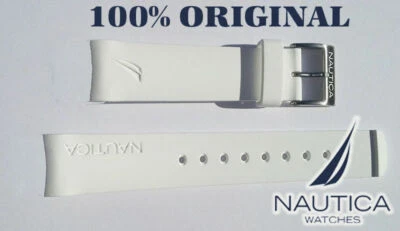 Authentic NAUTICA  Watch Band Strap 22mm TPA RUBBER (NOT FAKE WITH SILICONE) - Image 1 of 4