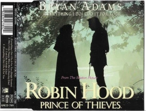Bryan Adams - (Everything I Do) I Do It For You (4-Track CD Single 1991) - Picture 1 of 3