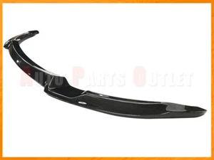 CS Style Carbon Fiber Front Bumper Add-on Lip For 2015-2019 BMW F80 M3 & F82 M4 - Picture 1 of 2