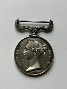 BRITISCHES KAISERLICHES RUSSLAND KRIMKRIEG SILBERMEDAILLE ORDER 1854 -55 Original - Bild 1 von 18