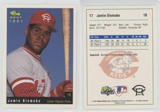 1991 Classic Best Cedar Rapids Reds Jamie Dismuke #17