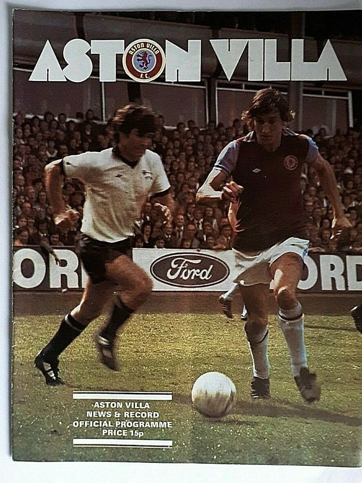 ASTON VILLA v IPSWICH TOWN   DIVISION ONE   4th SEPTEMBER 1975  INCLUDES POST - Image 1 of 1