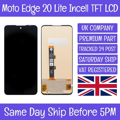 DAVE-TECH Motorola Moto Edge 20 Lite Incell TFT LCD Display Screen Touch Digitizer