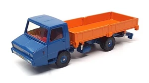 Atlas Dinky Toys Appx 18cm Long 569 Berliet Stradair Tipper Truck - Blue/Orange - Picture 1 of 5