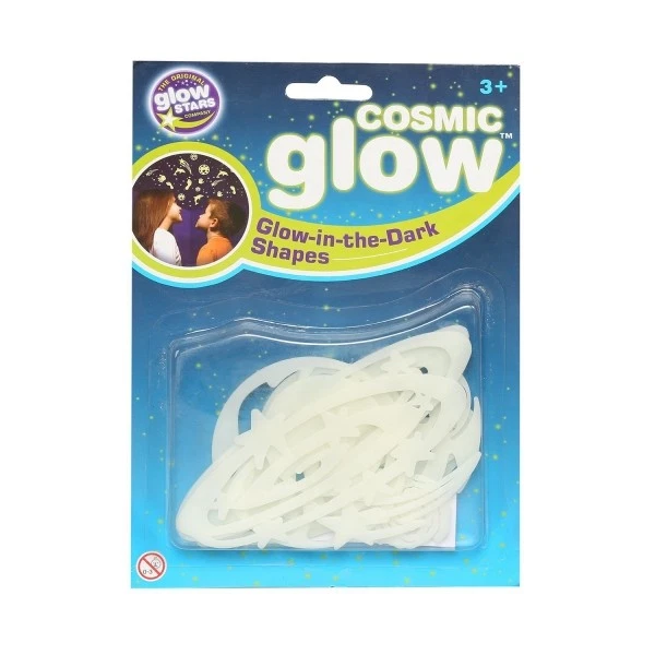 Brainstorm The Original Glowstars Cosmic Glow-in-the-dark Shapes