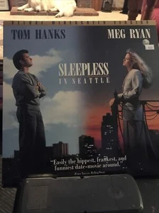 "Sleepless in Seattle" Deluxe Widescreen Laserdisc LD - Tom Hanks Meg Ryan T3 - Picture 1 of 2