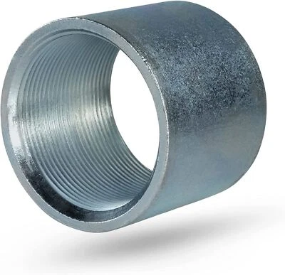 Acoplamiento recto de acero comercial de 6" con revestimiento galvanizado Foto 1 de 4