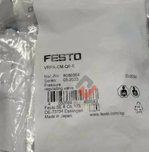 1PCS NEUER FESTO VRPA-CM-Q6-E 8086004 Druckregler - Bild 1 von 1