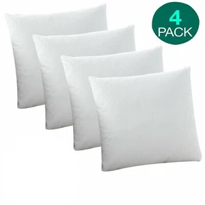 Pack of 4 Extra Deep Filed All Sizes Cushion Pads Inserts Fillers Scatters - Picture 1 of 9