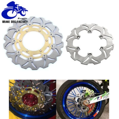 DRZ400SM 2005-2024 para Suzuki rotores de disco de freno delanteros flotantes DR-Z 400 SM Foto 1 de 4