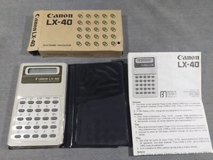 Calculatrice Canon LX-40 vintage - Photo 1/3