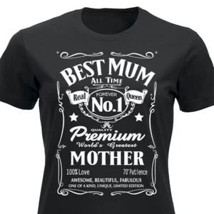 Personalisierte Geschenke für Mama Geburtstagsgeschenke Geschenk für Mama Geschenke für Mutter T-Shirt - Bild 1 von 25