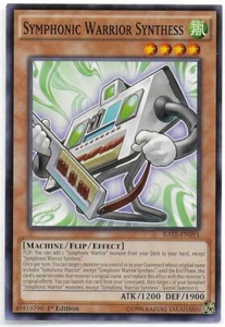 Yu-Gi-Oh! Raging Tempest SYMPHONIC WARRIOR SYNTHESS RATE-EN091 - Picture 1 of 1