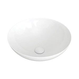 Fienza Aluca Above Counter Basin Gloss White 400mm x 400mm RB821 - Picture 1 of 4