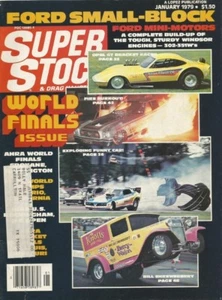 SUPER STOCK 1979 JAN - HOT WINDSOR, SPOKANE, TIETZ, BRACKET NATS - Imagen 1 de 1
