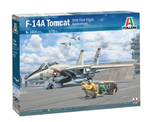 Italeri 1414 - 1/72 F-14A TOMCAT Panneaux Encastrés - Neuf - Picture 1 of 1