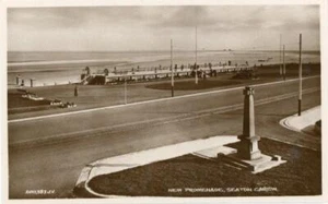 ECHTFOTO-POSTKARTE VON NEW PROMENADE, SEATON CAREW, (BEI HARTLEPOOL) CO. DURHAM - Bild 1 von 2