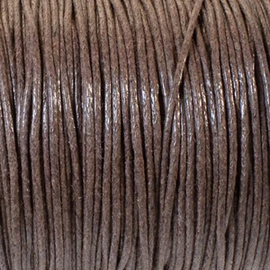 Brown 1mm Waxed Cotton Cord, 70 Meters, Macrame, Beading String - Picture 1 of 3