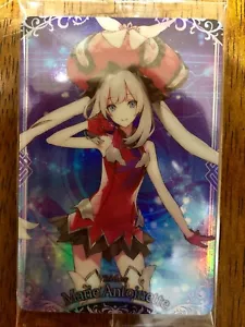 Fate Grand Order FGO Wafer Revival Card Marie Antoinette Rider Queen Holo - Picture 1 of 4