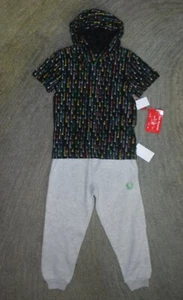 True Religion Boys Outfit (Hooded Shirt & Sweatpants) - Size 6 - NWT - Picture 1 of 7