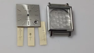 PIEZAS NUEVAS FAVRE LEUBA CONGRESS (esfera, manecillas, caja y cristal) PARA CAL 255 257 259 - Imagen 1 de 11