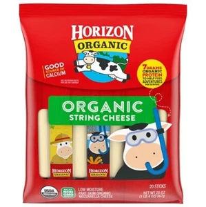 Horizon Organic Mozzarella Cheese Sticks, 20 pk./1oz. - Picture 1 of 4