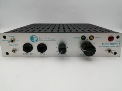 Summit Audio TD-100 Tube Instrument Preamp and Direct Box from JAPAN - Image 1 of 4
