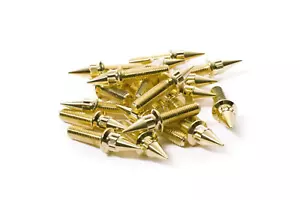 M7 24 mm Gold Stachel 2 STCK. 3 STCK. Split Felge Montage Schrauben BBS RM LM OZ Räder Schrauben - Bild 1 von 2