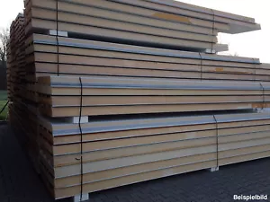 145 mm Sandwichplatten Isopaneele Dachpaneele Dämmplatten - 2. Wahl - Bild 1 von 5