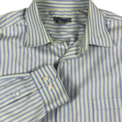 Johnston & Murphy Striped Long Sleeve Button Down XXL - Image 1 of 4