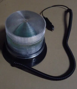 Ultra Bright Strobe Light Clear Housing Emergency Warning Flashing Beacon - Picture 1 of 2