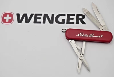复古 WENGER 瑞士军刀 - 65 毫米 Esquire 图案 - EDDIE BAUER — 第 1/4 张图片