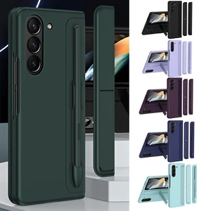 Funda con soporte resistente con S Pen para Samsung Galaxy Z plegable 5 pliegues 4 3 - Imagen 1 de 31