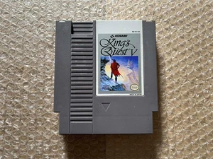 King's Quest V (Nintendo NES, 1992) - NUR KARTON *AUTHENTISCH*GETESTET - Bild 1 von 3
